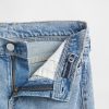 Blugi flare relaxați pentru copii cu talie joasă Blugi flare relaxați pentru copii cu talie joasă