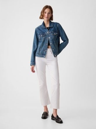 Blugi Kick Fit cu talie mare