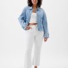 Blugi Kick Fit cu talie mare Blugi Kick Fit cu talie mare
