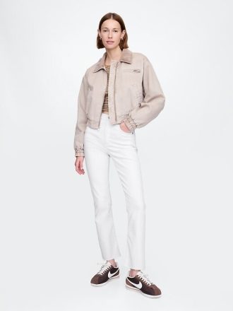 Blugi Kick Flare cu talie mare