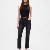 Blugi Kick Flare cu talie mare Blugi Kick Flare cu talie mare