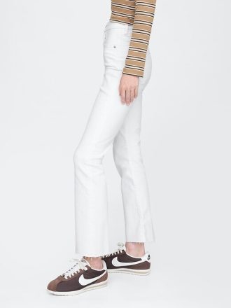Blugi Kick Flare cu talie mare