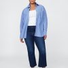 Blugi Kick Flare cu talie mare Blugi Kick Flare cu talie mare