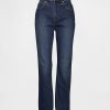 Blugi Kick Flare cu talie mare Blugi Kick Flare cu talie mare