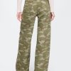 Blugi largi Camo cu talie medie Blugi largi Camo cu talie medie