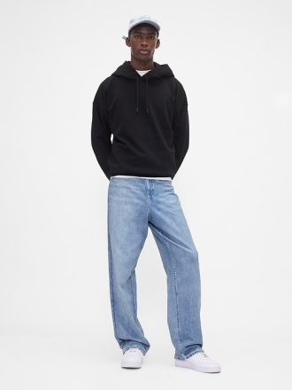 Blugi largi Gap × BÉIS Knit Denim