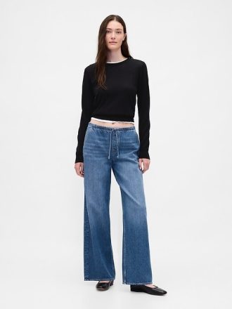 Blugi largi UltraSoft ’90 cu talie joasă