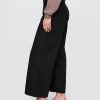 Blugi largi UltraSoft Crop cu talie medie Blugi largi UltraSoft Crop cu talie medie