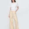 Blugi largi UltraSoft cu talie medie Blugi largi UltraSoft cu talie medie