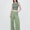 Blugi largi UltraSoft cu talie medie Blugi largi UltraSoft cu talie medie