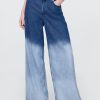 Blugi largi UltraSoft cu talie medie Blugi largi UltraSoft cu talie medie