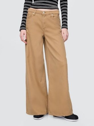 Blugi largi UltraSoft cu talie medie