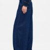 Blugi largi UltraSoft cu talie medie Blugi largi UltraSoft cu talie medie