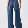 Blugi largi UltraSoft cu talie medie Blugi largi UltraSoft cu talie medie