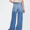 Blugi largi UltraSoft cu talie medie Blugi largi UltraSoft cu talie medie