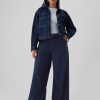 Blugi largi UltraSoft cu talie medie Blugi largi UltraSoft cu talie medie