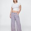 Blugi largi UltraSoft cu talie medie Blugi largi UltraSoft cu talie medie