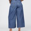 Blugi largi UltraSoft cu talie medie Blugi largi UltraSoft cu talie medie