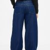 Blugi largi UltraSoft cu talie medie Blugi largi UltraSoft cu talie medie