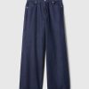 Blugi largi UltraSoft cu talie medie Blugi largi UltraSoft cu talie medie