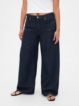 Blugi largi UltraSoft cu talie mijlocie