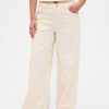 Blugi largi UltraSoft cu talie mijlocie Blugi largi UltraSoft cu talie mijlocie