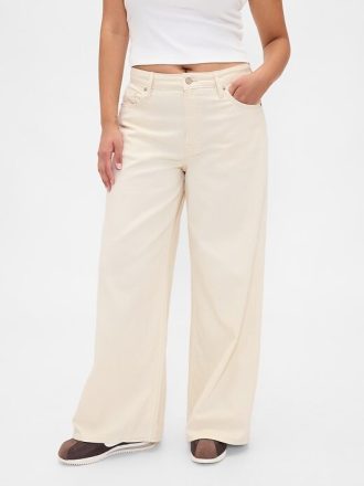 Blugi largi UltraSoft cu talie mijlocie