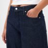 Blugi largi UltraSoft cu talie mijlocie Blugi largi UltraSoft cu talie mijlocie