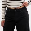 Blugi largi UltraSoft cu talie mijlocie Blugi largi UltraSoft cu talie mijlocie