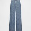 Blugi largi UltraSoft Denim cu talie medie Blugi largi UltraSoft Denim cu talie medie