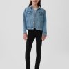 Blugi skinny cu talie medie pentru copii Blugi skinny cu talie medie pentru copii