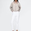 Blugi slim vintage cu talie mare Blugi slim vintage cu talie mare