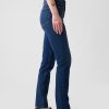 Blugi slim vintage cu talie mare Blugi slim vintage cu talie mare
