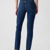Blugi slim vintage cu talie mare Blugi slim vintage cu talie mare