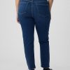 Blugi slim vintage cu talie mare Blugi slim vintage cu talie mare