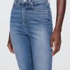 Blugi slim vintage cu talie mare Blugi slim vintage cu talie mare