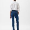 Blugi slim vintage cu talie medie
