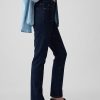 Blugi slim vintage cu talie medie Blugi slim vintage cu talie medie