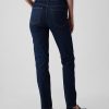 Blugi slim vintage cu talie medie Blugi slim vintage cu talie medie