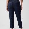 Blugi slim vintage cu talie medie Blugi slim vintage cu talie medie