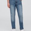 Blugi super skinny pentru copii cu talie medie
