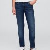 Blugi super skinny pentru copii cu talie medie