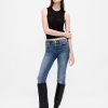 Blugi True Skinny cu talie joasă