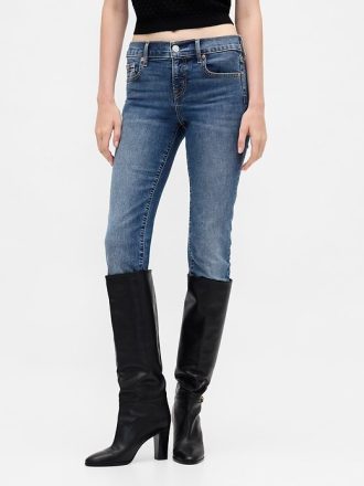 Blugi True Skinny cu talie joasă