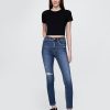 Blugi True Skinny cu talie mare Blugi True Skinny cu talie mare