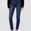 Blugi True Skinny cu talie mare Blugi True Skinny cu talie mare