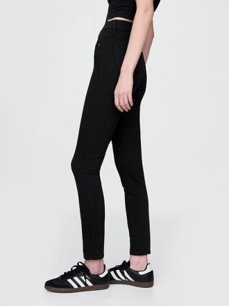 Blugi True Skinny cu talie mare