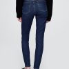 Blugi True Skinny cu talie mare Blugi True Skinny cu talie mare