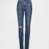 Blugi True Skinny cu talie mare Blugi True Skinny cu talie mare
