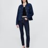 Blugi True Skinny cu talie medie
